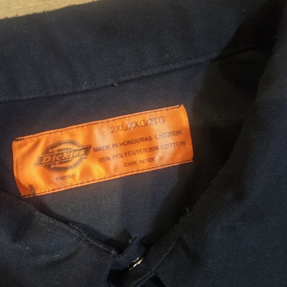 Dickies Over Kill Graphic Work Shirt Black Men’s 2XL - Picture 7 of 10